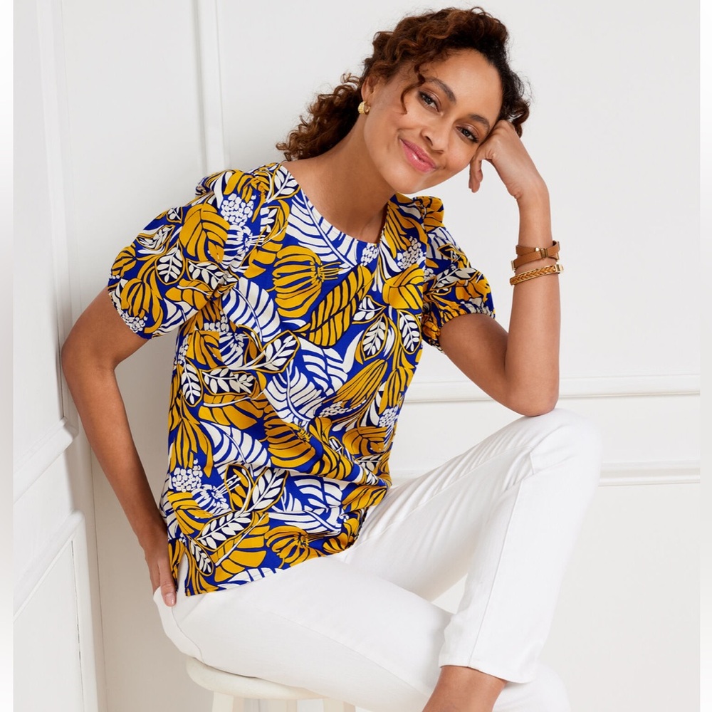Talbots Short Sleeve Top